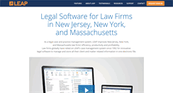 Desktop Screenshot of leap.us